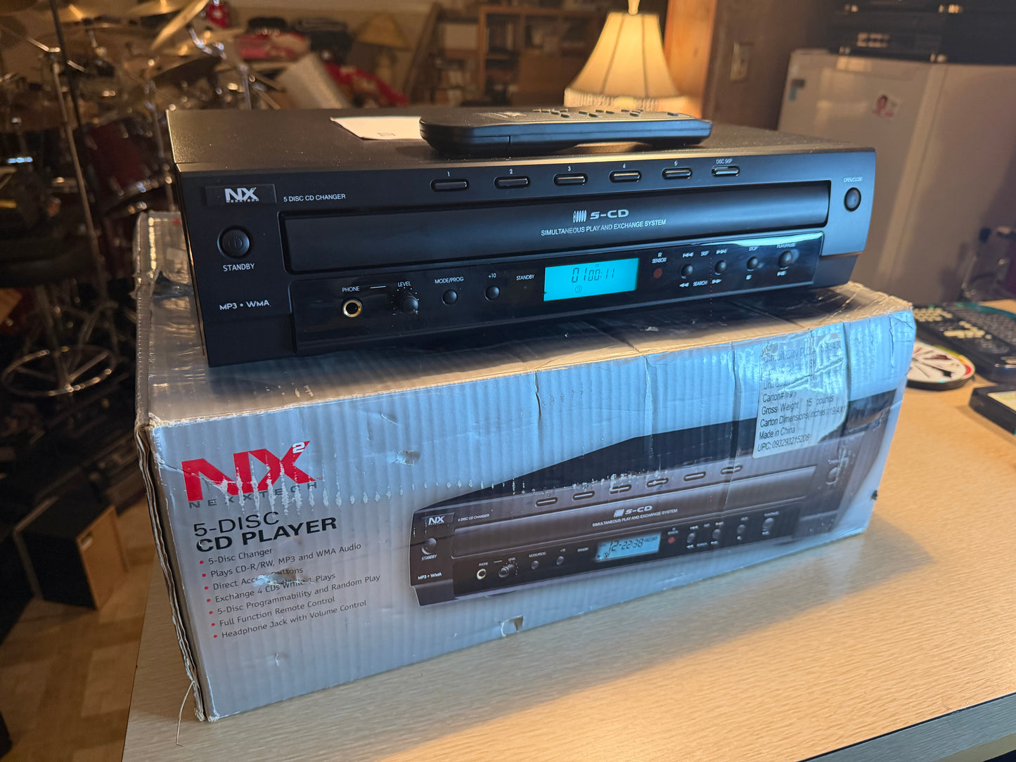 Nexxtech NX N500D 5 Disc CD Changer high fidelity MINT Open box rare V Rare!