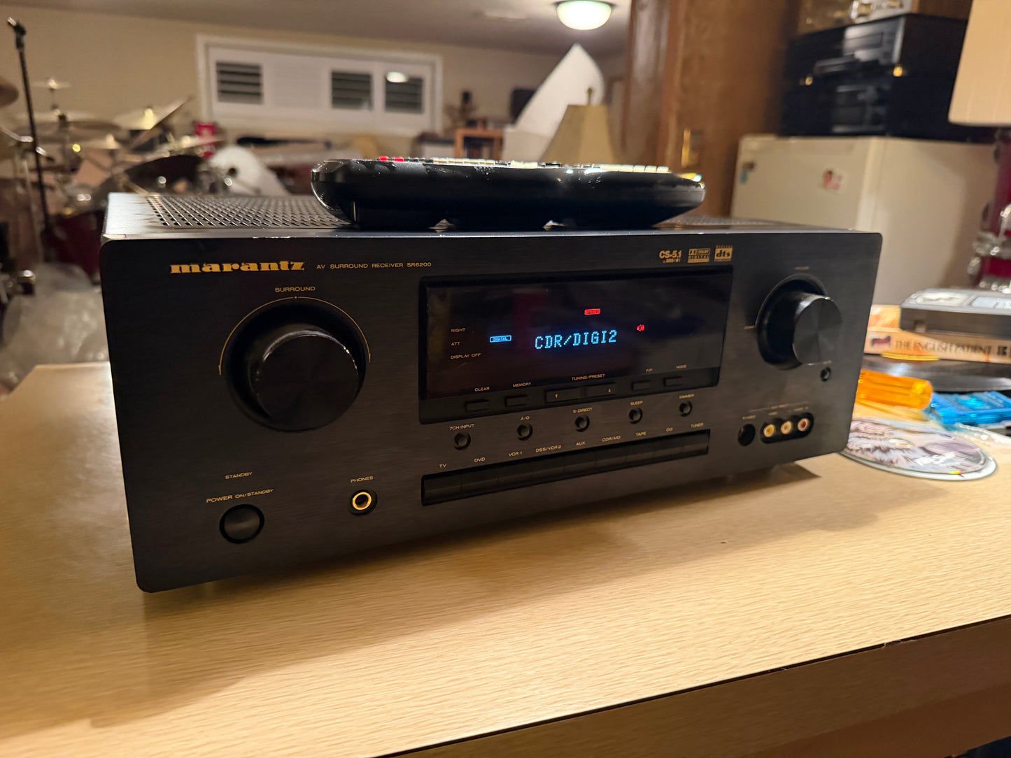 Marantz SR6200 AV Audiophile Home Theater Amplifier Remote Bundle Fresh Service!