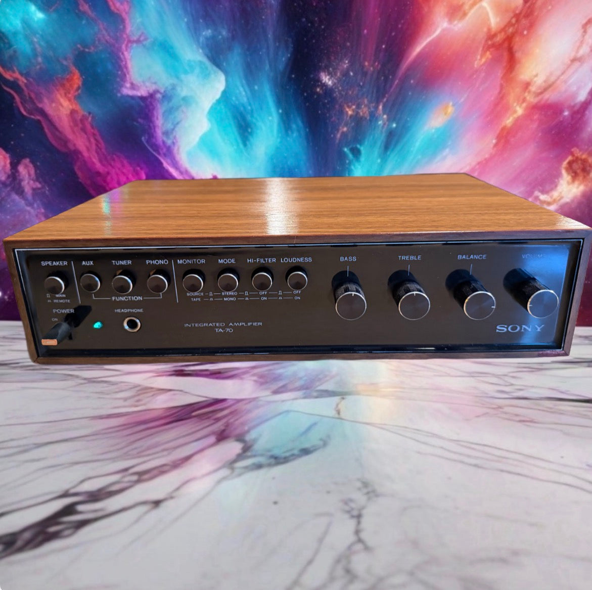 Vintage Classic SONY TA-70 Amplifier 1972 Japan Beautiful Build Freshly Serviced