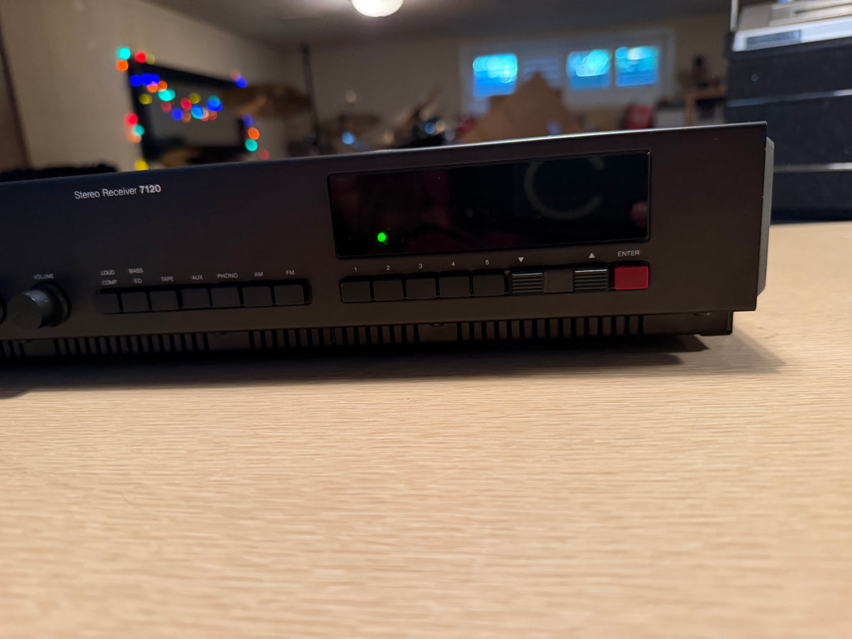 Vintage NAD Model 7120 Stereo Receiver Serviced Works Great Very Rare Reliable🎶
