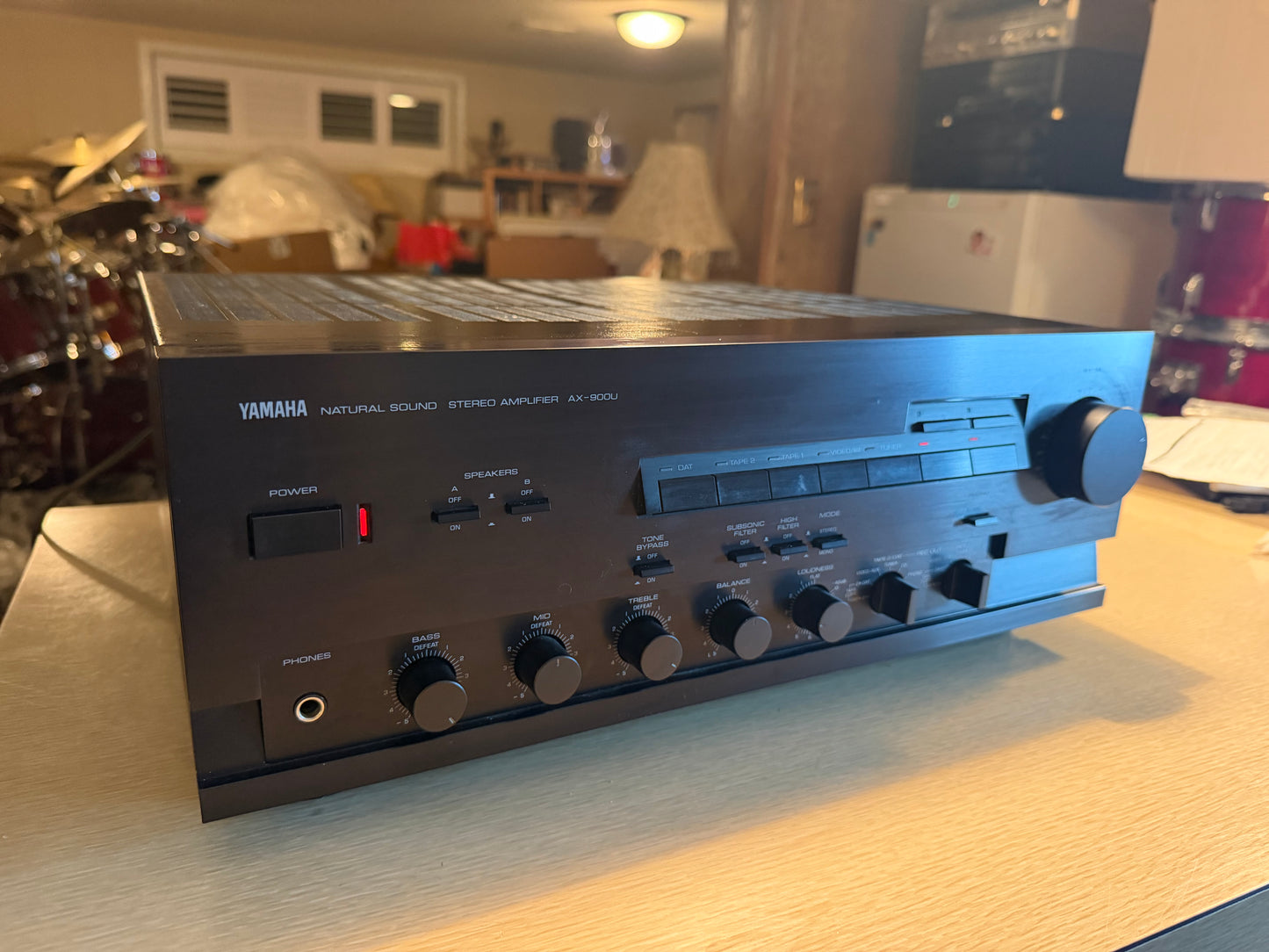 YAMAHA AX-900U Integrated Amplifier Full Fresh Service 130 WPC Near Mint Beast🔥