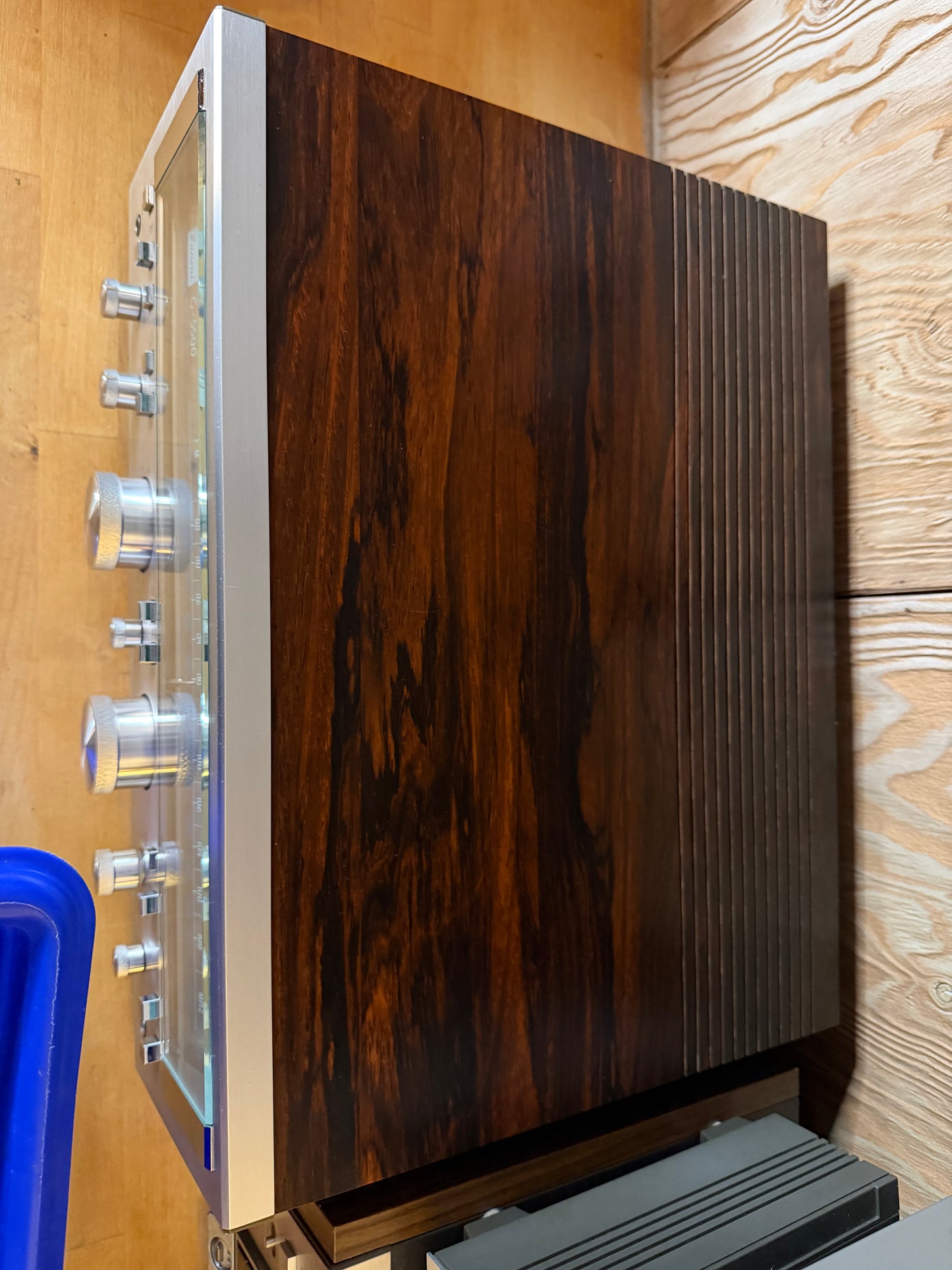 Sansui G-5500 Pure Power Amp Japan REFINISHED FULL FRESH SERVICE BULBS REPLACED!
