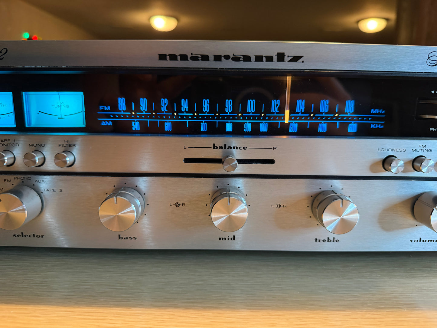 MARANTZ 2252 Vintage Am/Fm Stereo Receiver Pro Serviced Cleaned Near Mint Wow🔥