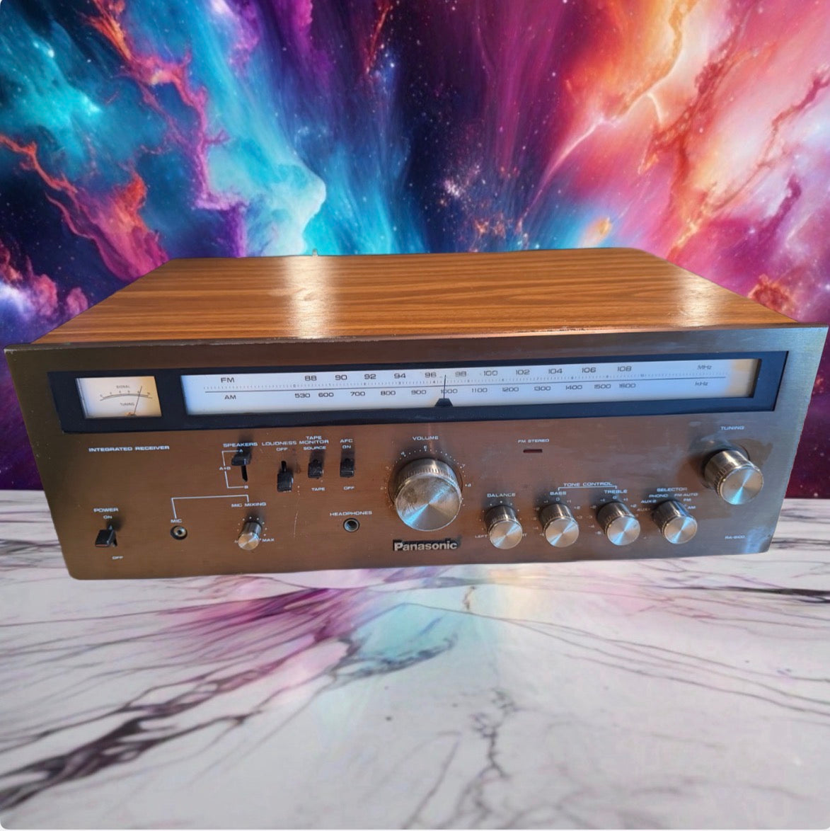 Vintage Panasonic RA-6100 35WPC Integrated Stereo Receiver Cleaned & Serviced🎶
