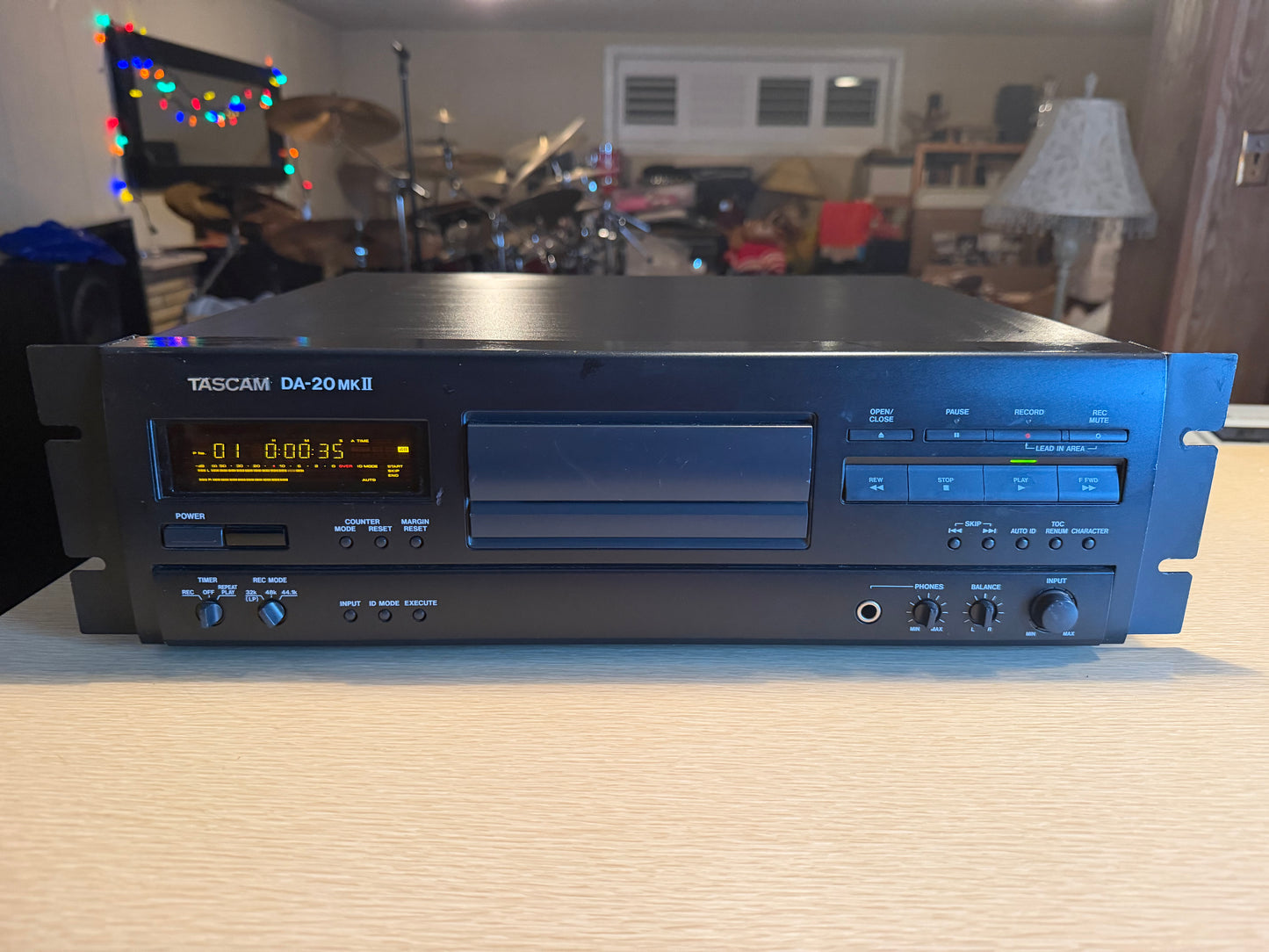TASCAM DA-20 MKII Professional DAT Recorder | Full Fresh Service Rare Beauty🔥🎶