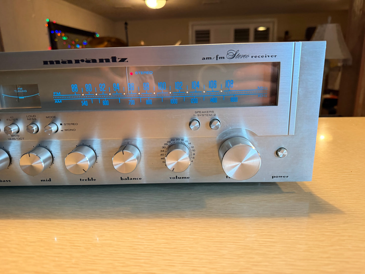 Marantz 1530 Receiver FULLY SERVICED New Bulbs Near Mint Condition Beautiful🎶🔥