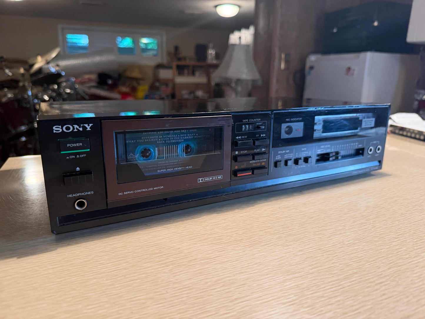 Vintage Sony TC-FX430 Stereo Cassette Deck - Dolby NR Retro Audio Hi-Fi Working!