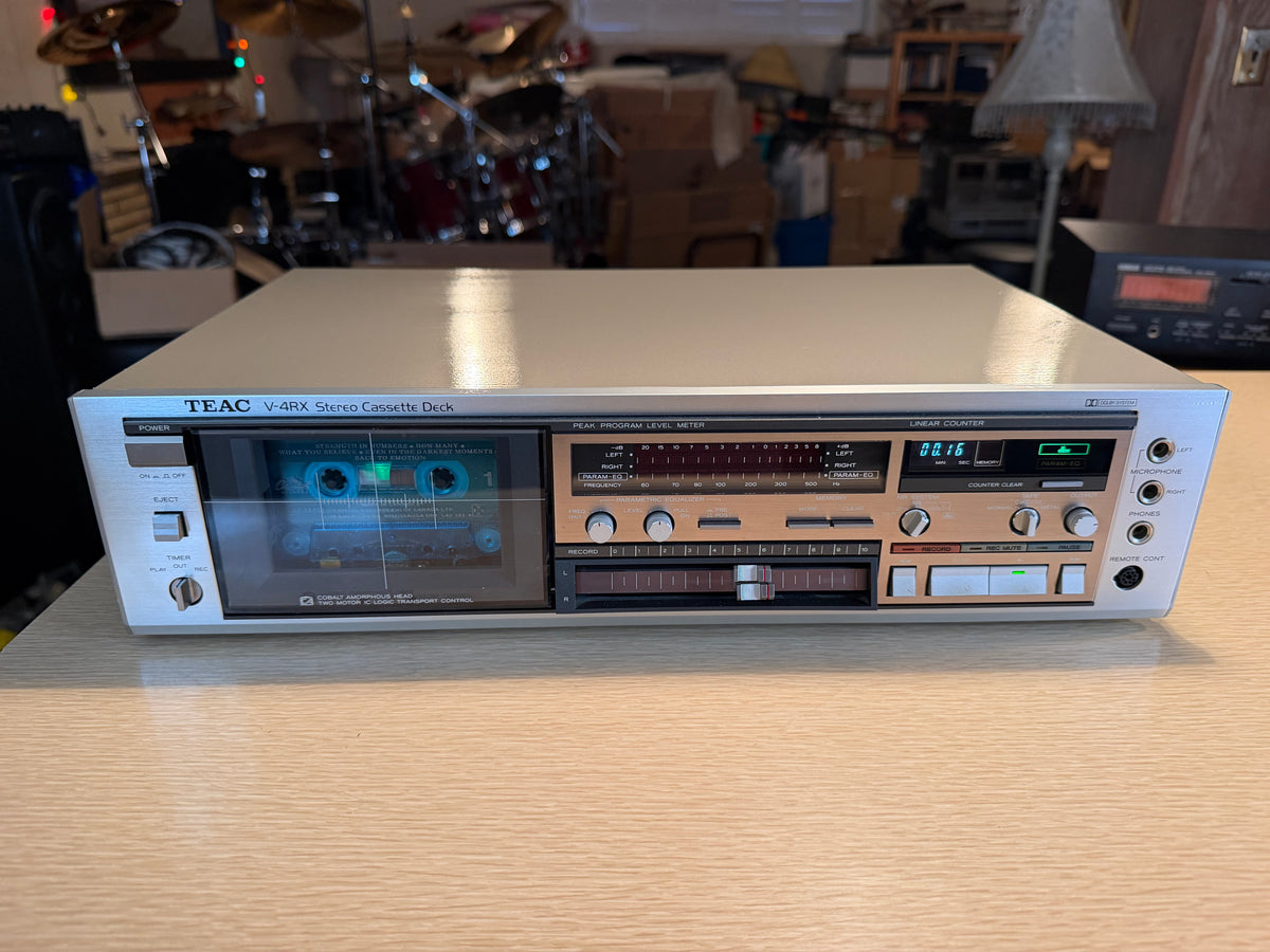 Vintage Teac Cassette Deck V-4RX Made In Japan Full Service Recapped Dbx Works✅