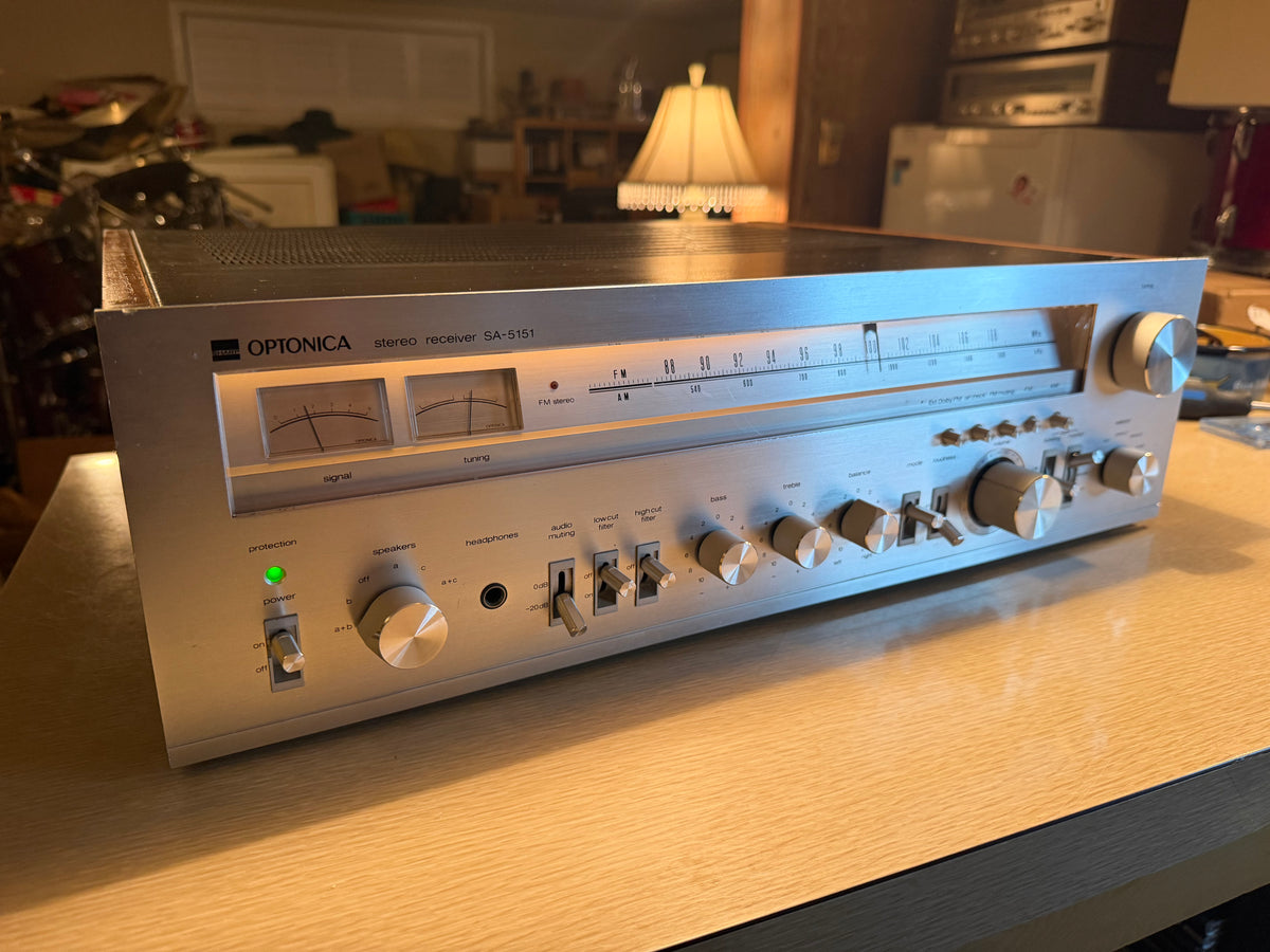 Optonica SA-5151 Vintage AM/FM Stereo Receiver MONSTER Serviced Sharp 85WPC🔥🎶