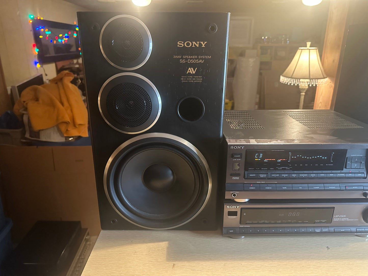 Sony LBT-D505 Stereo Stack System HiFi Separates Speakers Working Amp+Tuner+SPKS