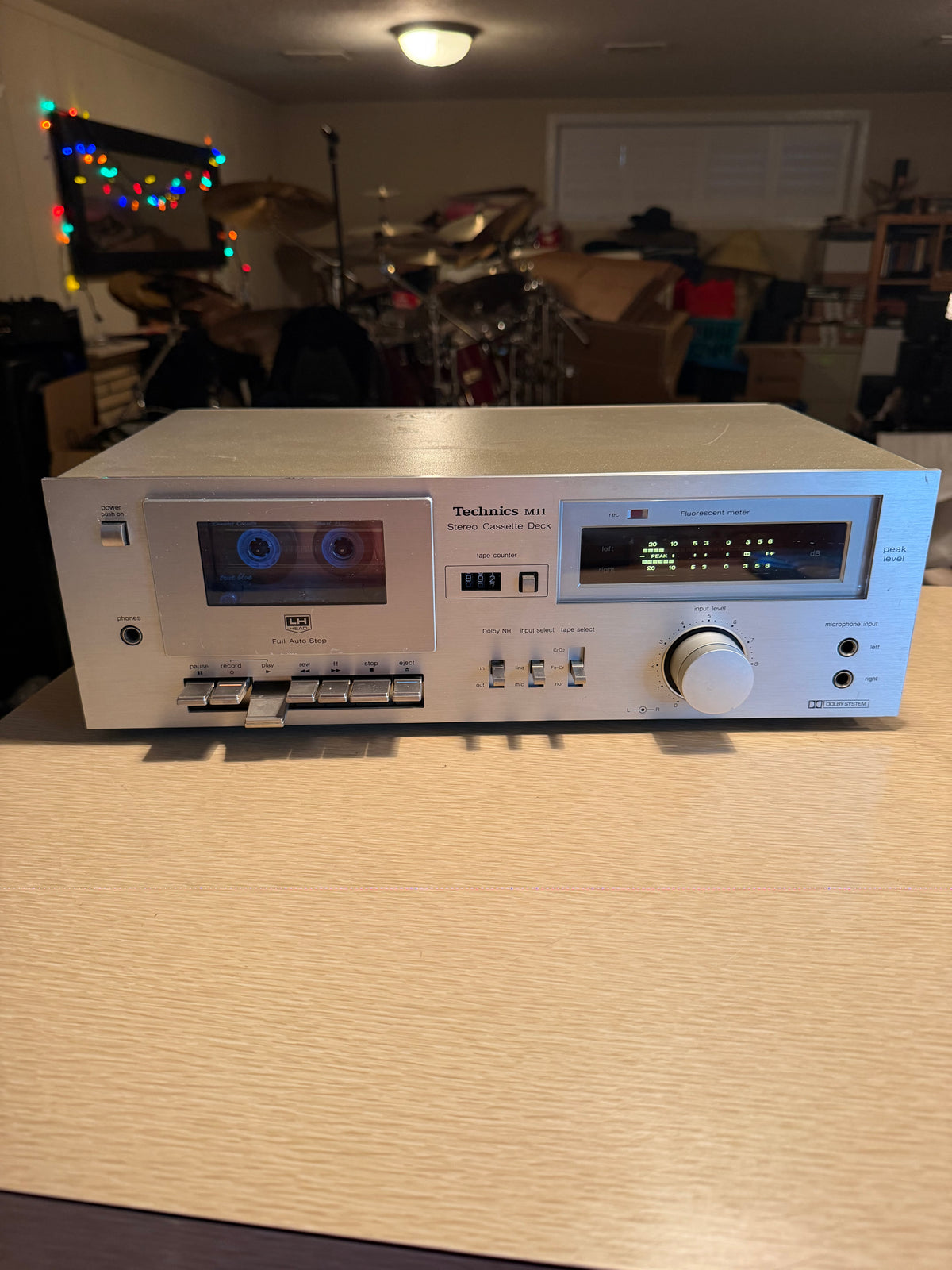 Vintage TECHNICS RS-M11 Stereo Cassette Deck, High Fidelity Full Fresh Service🔥