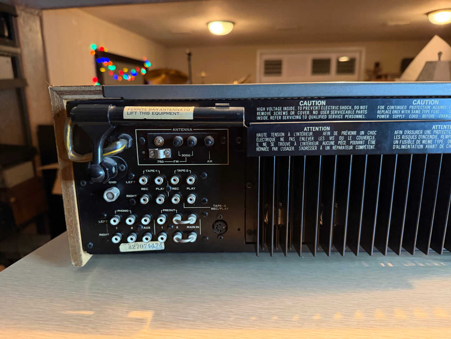 Vintage 1970's Sansui 8080DB Stereo Receiver Full Fresh Service New Bulbs Beauty
