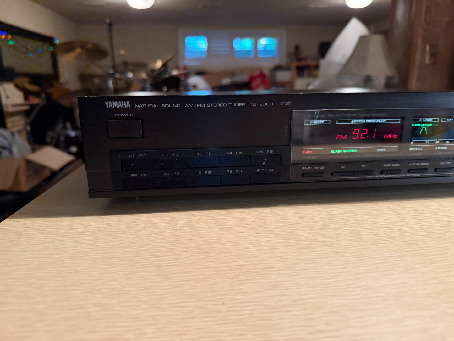 Yamaha TX-900U High Model AM/FM Stereo Tuner Tested Great Working