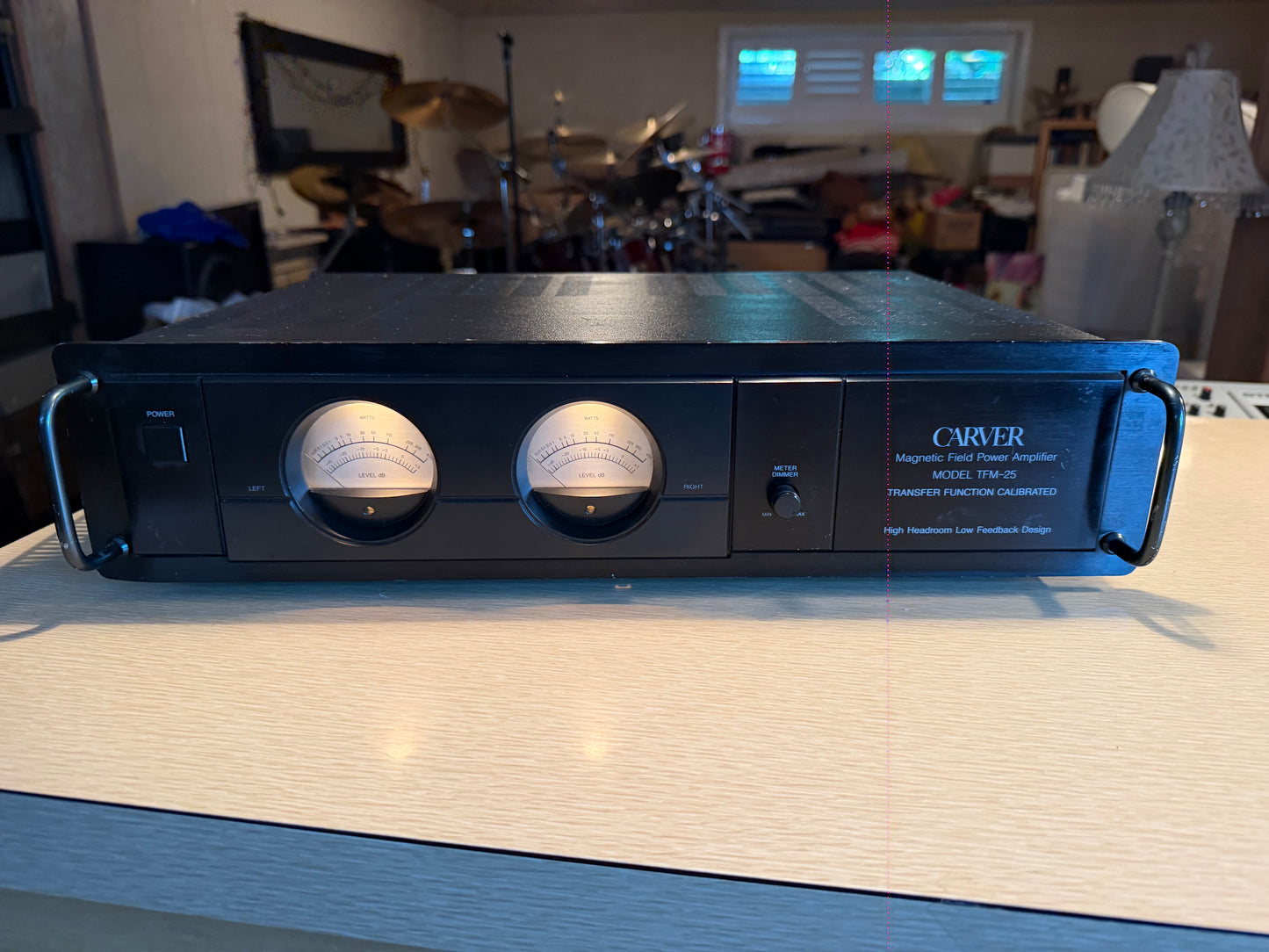Carver TFM-25 Power Amplifier – Fresh Recap Full Fresh Service 225 WPC Beast🎶🔥