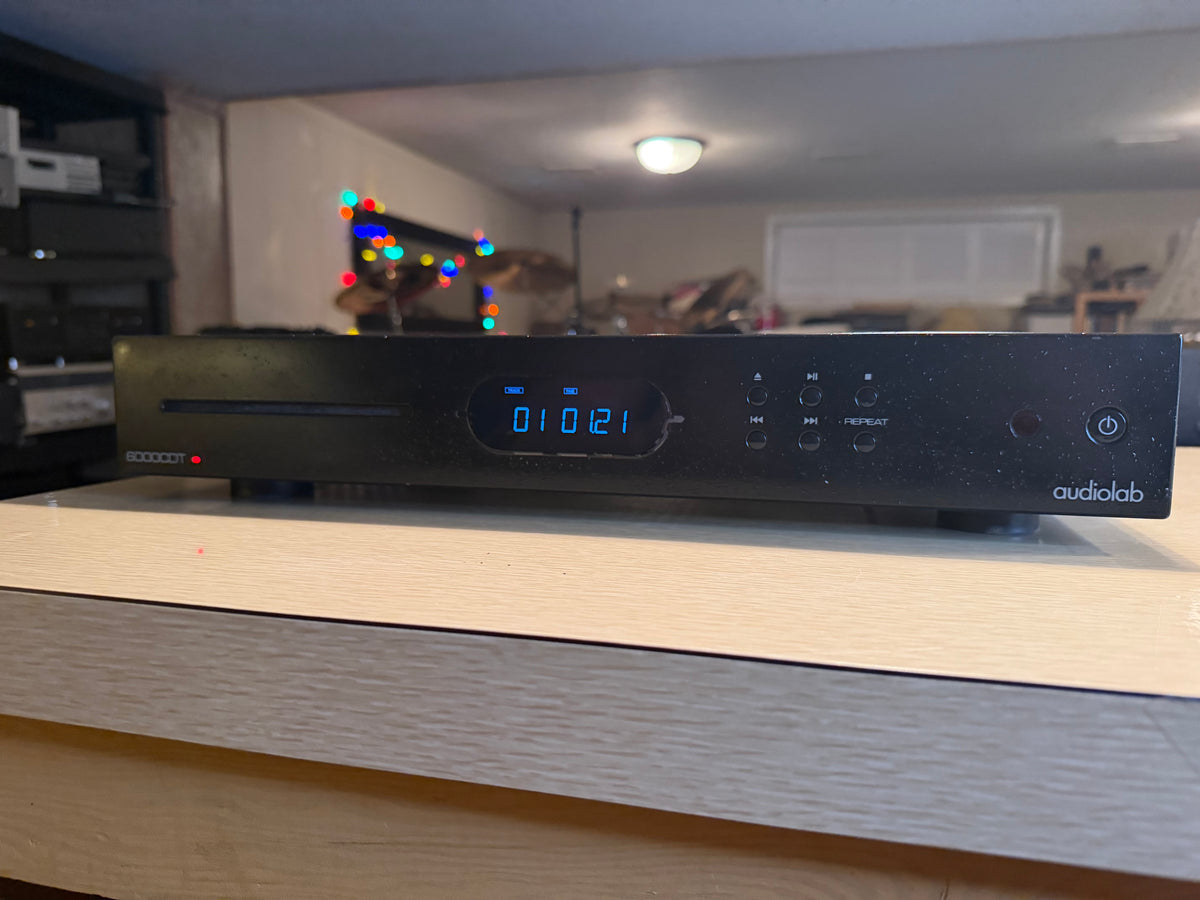 Audiolab 6000CDT CD Player Transport - Land remote Very Low Usage DAC High End🎶