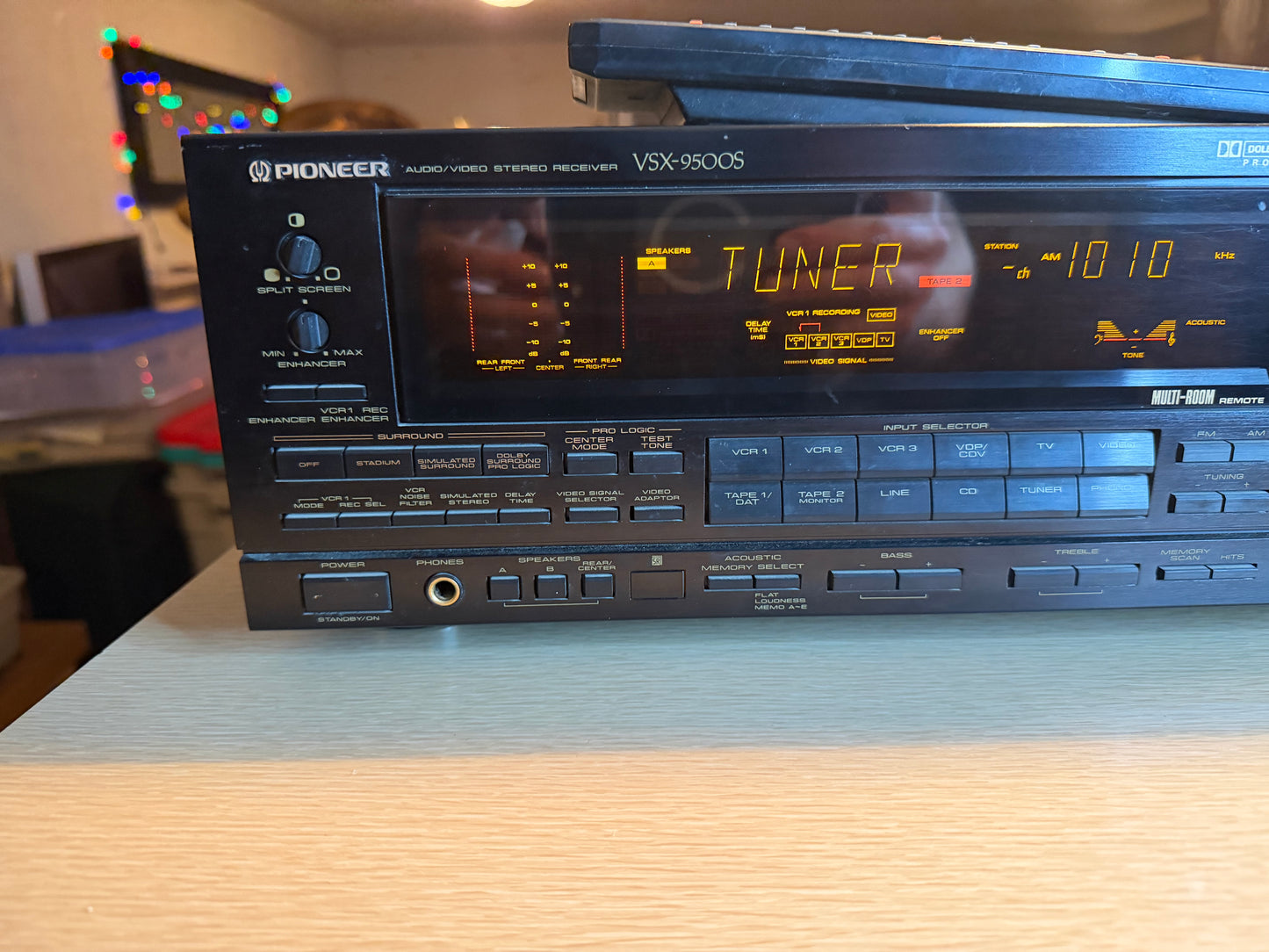 Pioneer VSX-9500s MONSTERStereo Receiver Dolby Surround SERVICED 125WPC WOW!🔥
