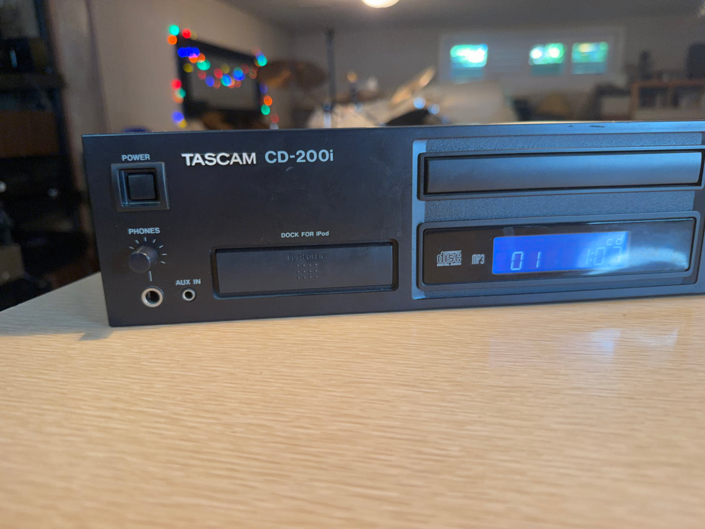 Tascam CD-200i Professional CD Player High fidelity Fresh Servicing Rare 🎶🔥