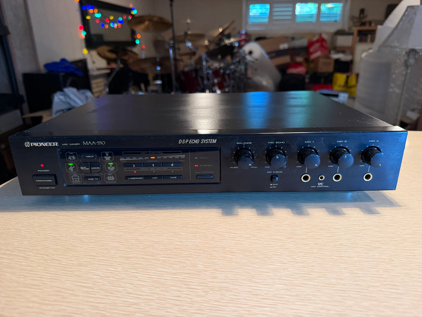 Pioneer MAA‑550 Microphone Mixer Vintage PA Audio Mic Mixer Japan Serviced🔥🎶