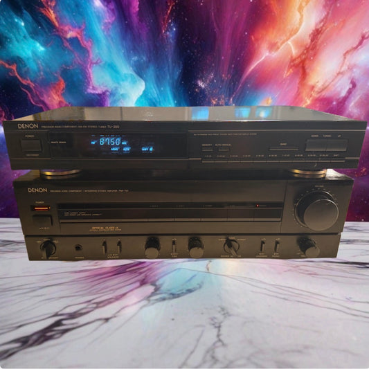 DENON PMA-720 Stereo Amplifier Optical class A+ TU-280 Tuner Good Power🎶🔥