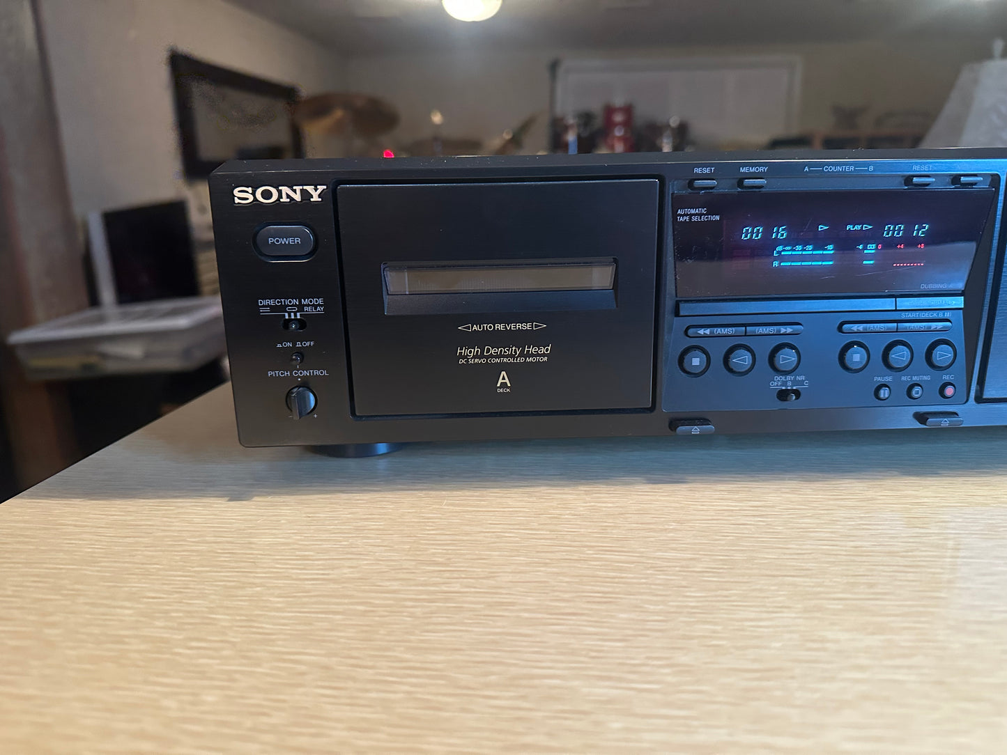 Sony TC-WE475 Dual Stereo Cassette Deck – Full +Freshly Serviced Great Condition