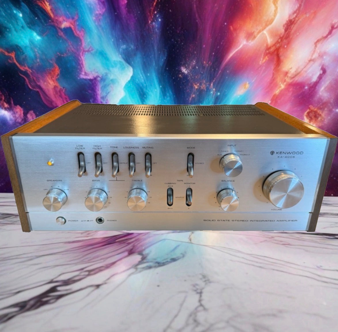 Kenwood Solid State Stereo Integrated Amplifier KA-4006 Full Fresh Servicing🔥🎶