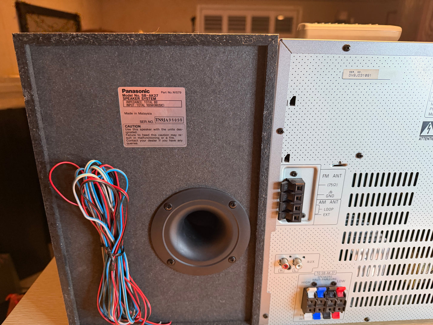 Panasonic SA-AK27 (5 CD). EXCELLENT ALL FUNCTIONS OPERATIONAL GEM💎 Remote Inc✅