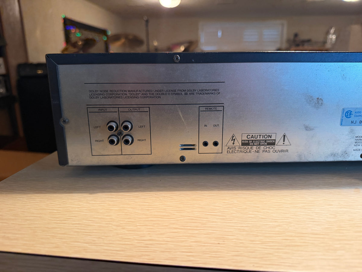 Harman Kardon Japan TD4200 Cassette Deck Player Fresh Service Rare High Fidelity