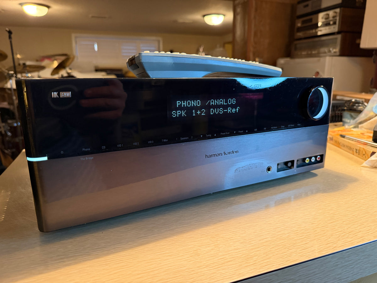 Harman Kardon Stereo HK3490 Stereo Receiver Fresh Service Remote Bundle 120WPC🔥