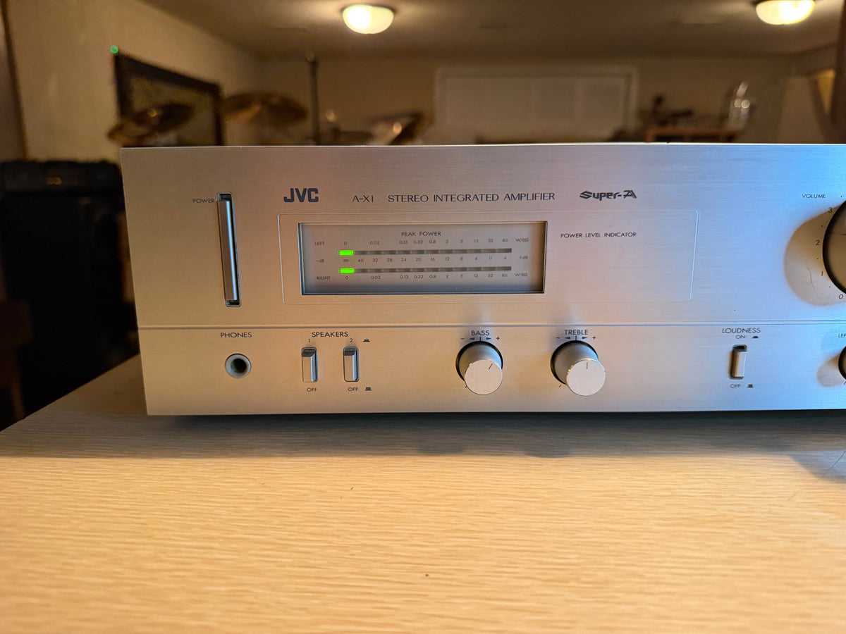 JVC AX-1 Stereo Integrated Amplifier - Vintage HiFi Audio Component SERVICED