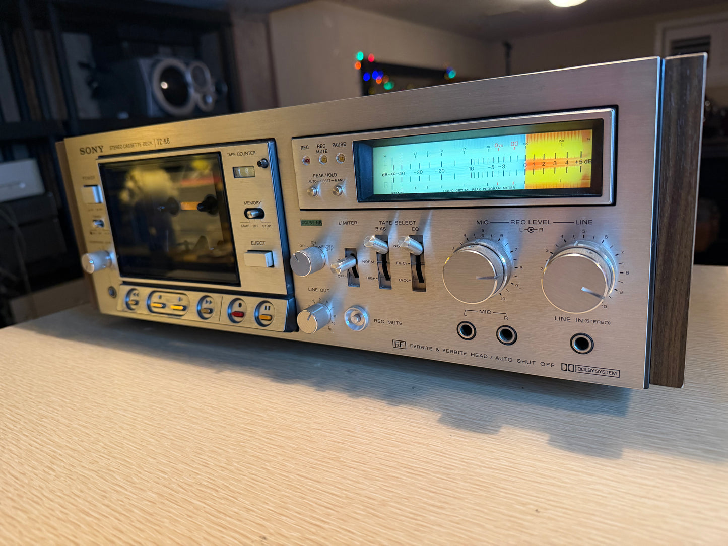 FULLY FRESHLY SERVICED And Calibrated Sony TC-K8 First Liquid Crystal Display💎