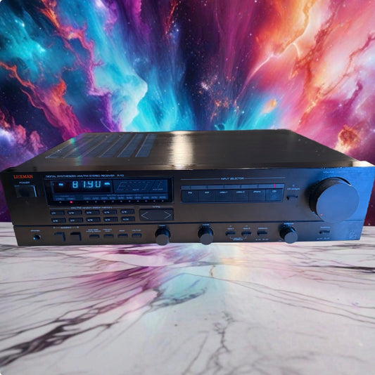 Luxman R-113 Digital Synthesizer AM/FM Stereo Receiver Cleaned & Serviced Beauty
