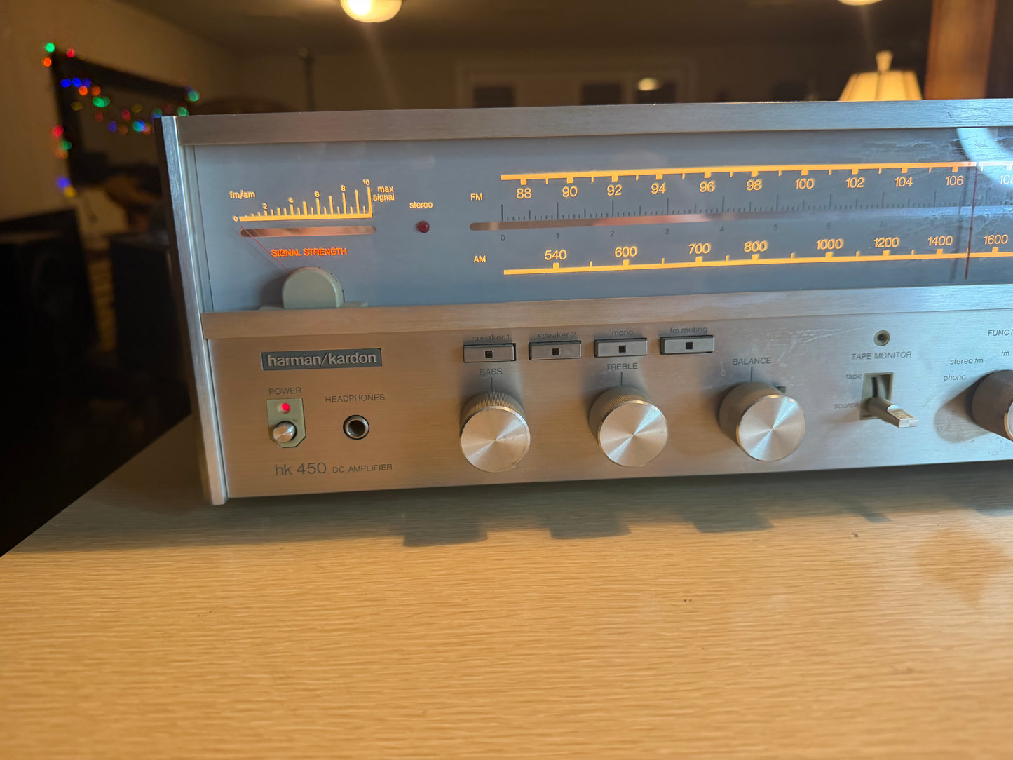 Vintage Harman Kardon HK 450 Receiver FULL Fresh Service Bulbs Replaced N Mint🔥