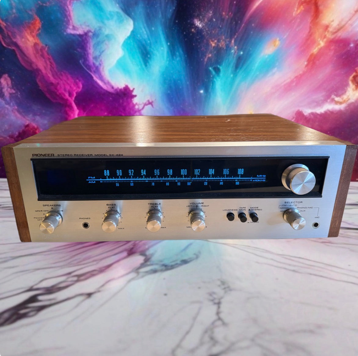 Pioneer SX-424 Stereo Receiver- Excellent Shape - Full Fresh Service Beauty 🎶🔥