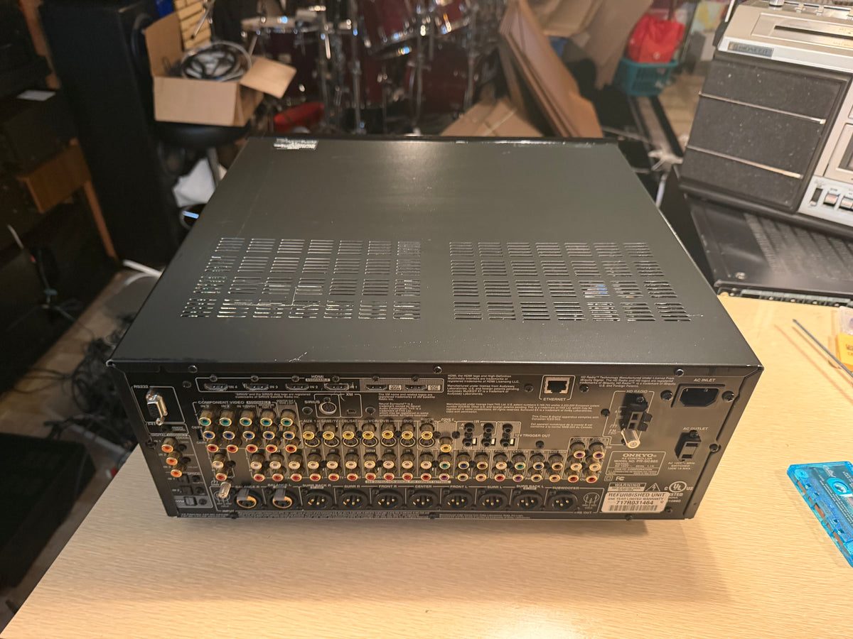 Onkyo Pro PR-SC885 High-Performance 7.1-Ch AV Preamp Fresh Service Remote Bundle