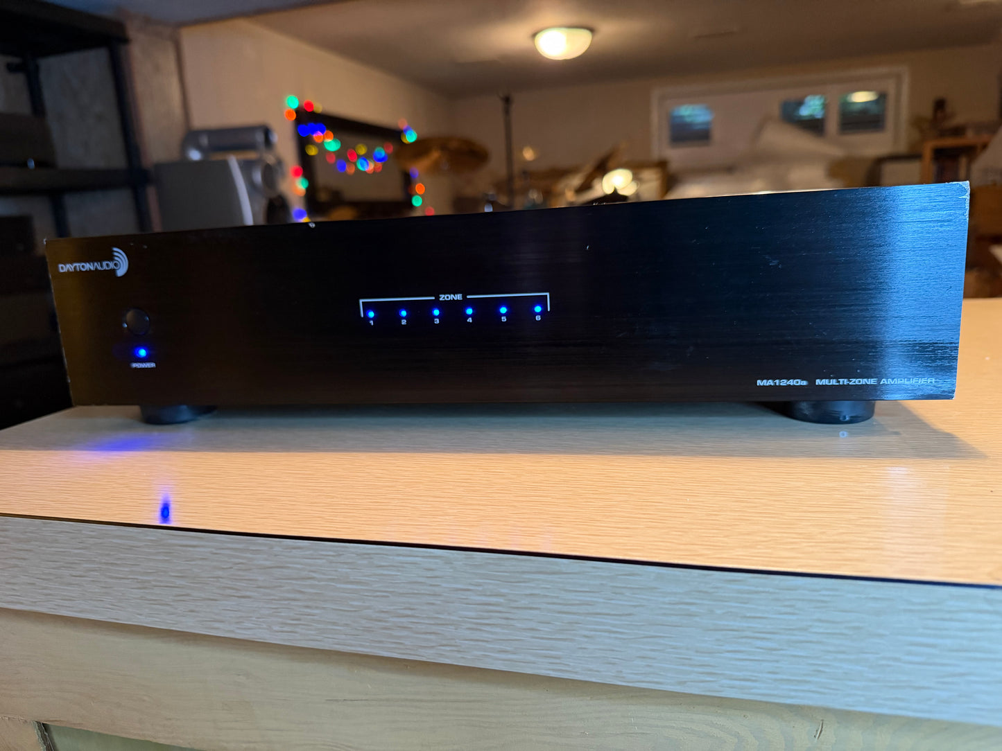 Dayton Audio MA1240a Multi-Zone 12 Channel Amplifier FRESHLY SERVICED 🔥