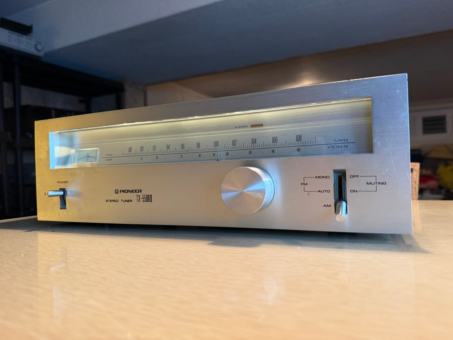Vintage Pioneer  Stereo Tuner  TX-5500 II - Works Perfectly Well FRESH SERVICE🔥