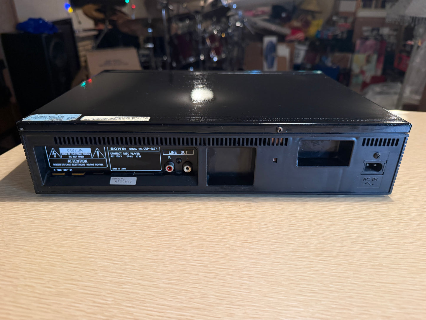 Sony CDP-M27 Compact Disc Player 4 times oversampling *Refurbished* Like NEW