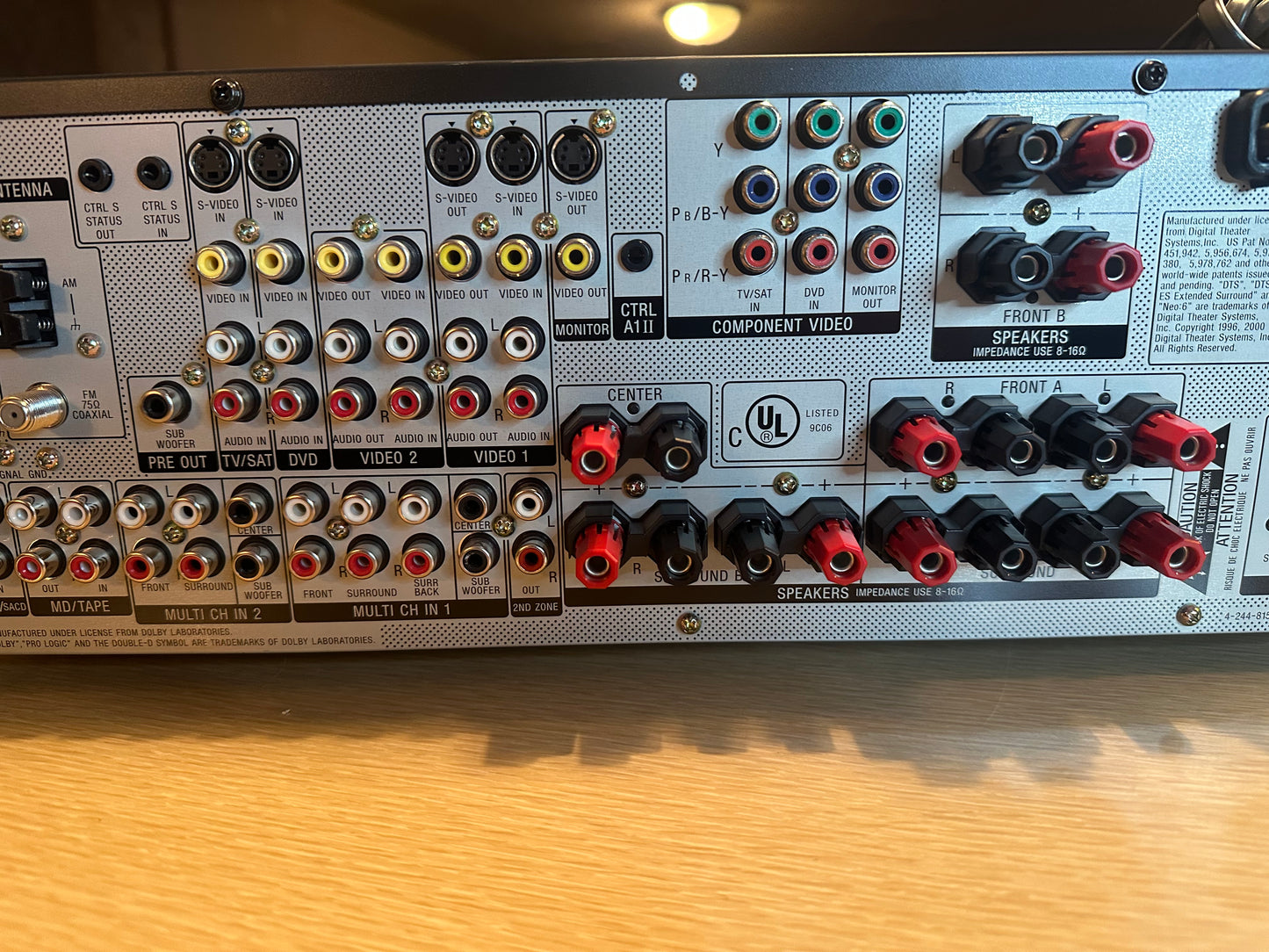 Sony STR-DE995 Receiver Stereo 7.1 Channel FM-AM Stereo 100WPC Fresh Servicing