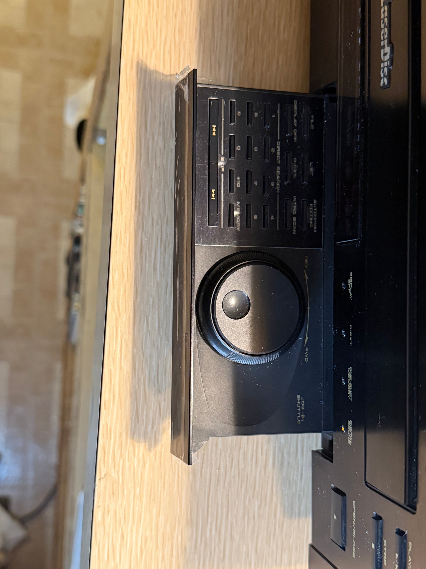 Vintage Pioneer CLD-3380 GREAT LaserDisc Player Vinyl Casing Near Mint Remote✅
