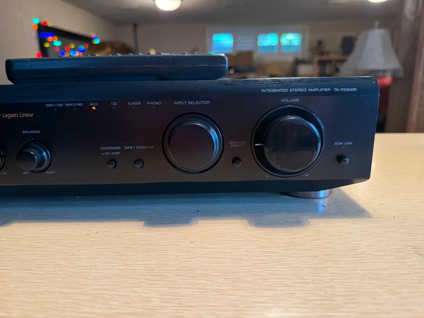 Sony TA-FE500R Integrated Stereo Amplifier Hifi System Separate SERVICED Remote!