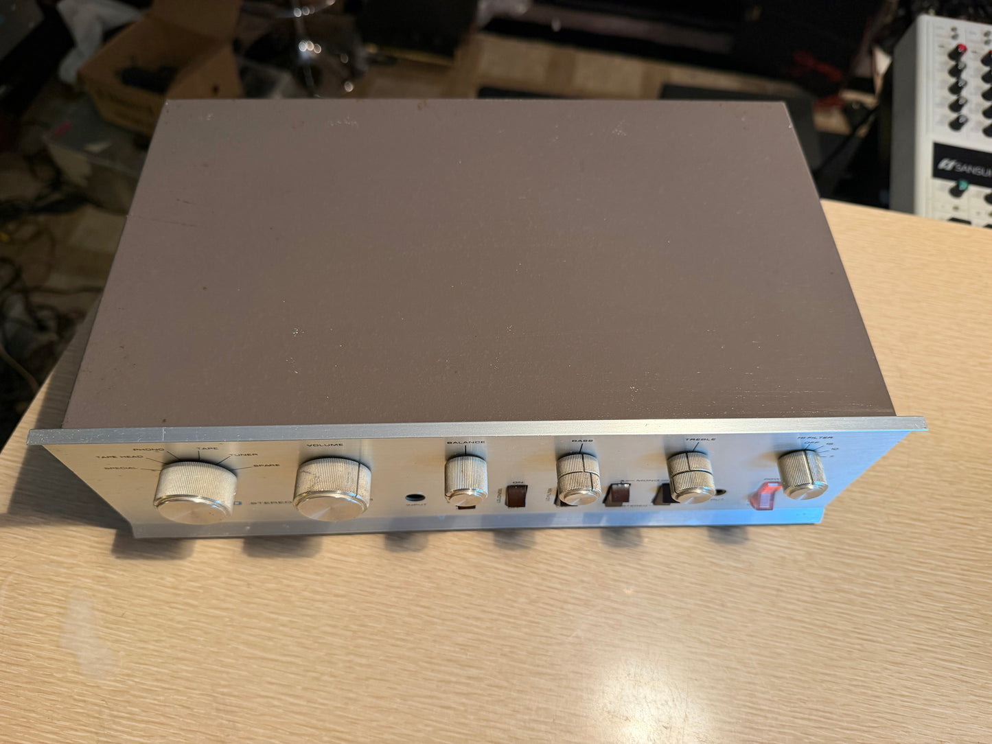 Vintage Dynaco PAT-4 Stereo Preamplifier Pre-Amp Tested Working Very Rare Wow🎶