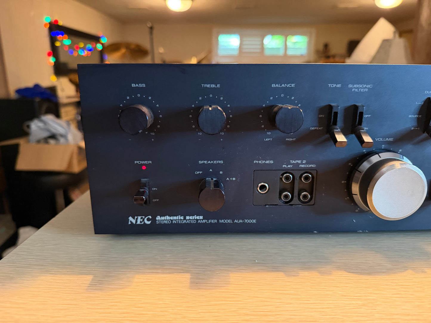 NEC AUA-7000E Authentic Series Stereo Integrated Amplifier X Rare Serviced 45WPC