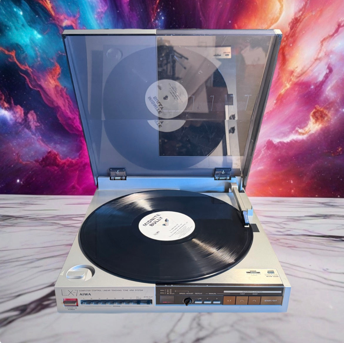 Aiwa LX-7 Linear Tracking Fully Automatic Direct Drive Turntable Fresh Service🔥