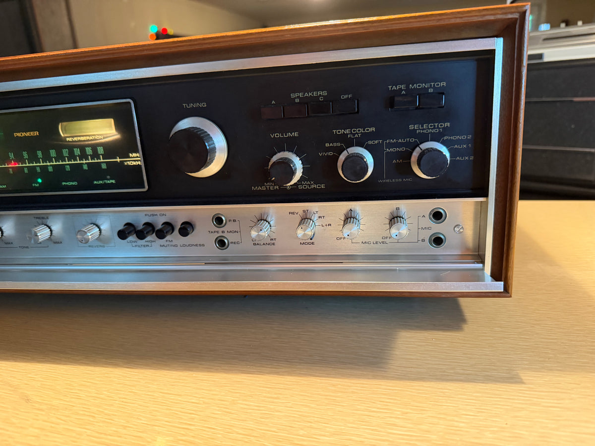 Vintage Pioneer Reverberation SX-9000 Stereo Receiver Freshly Serviced V Rare🔥