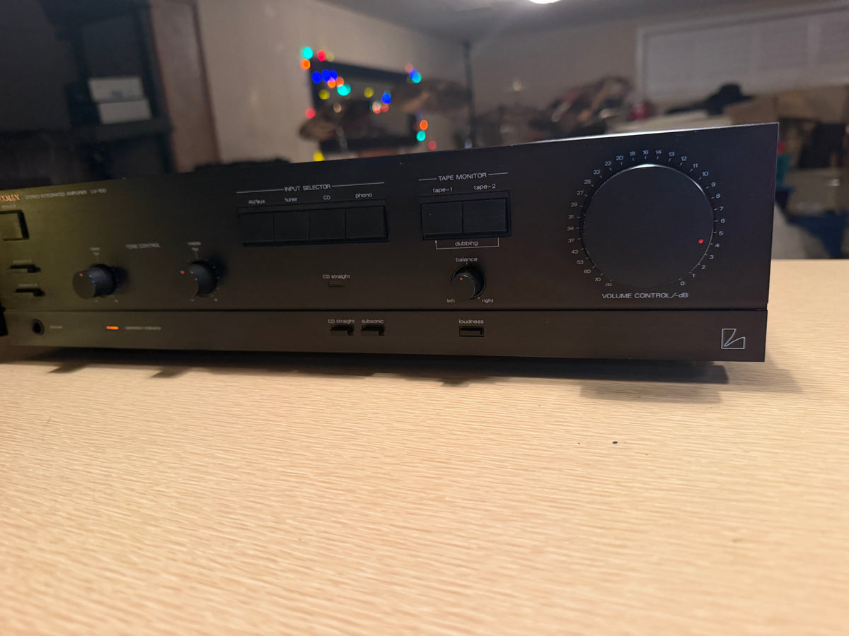 Luxman LV-100 - Stereo Integrated Amplifier Near Mint CND Full Fresh Service🔥🎶