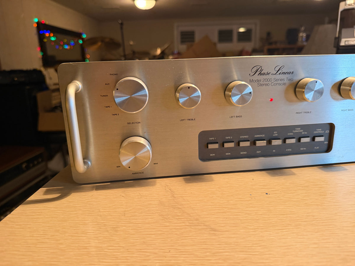 Vintage Phase Linear Model 2000 Series Two Console Preamp Preamplifier Serviced!