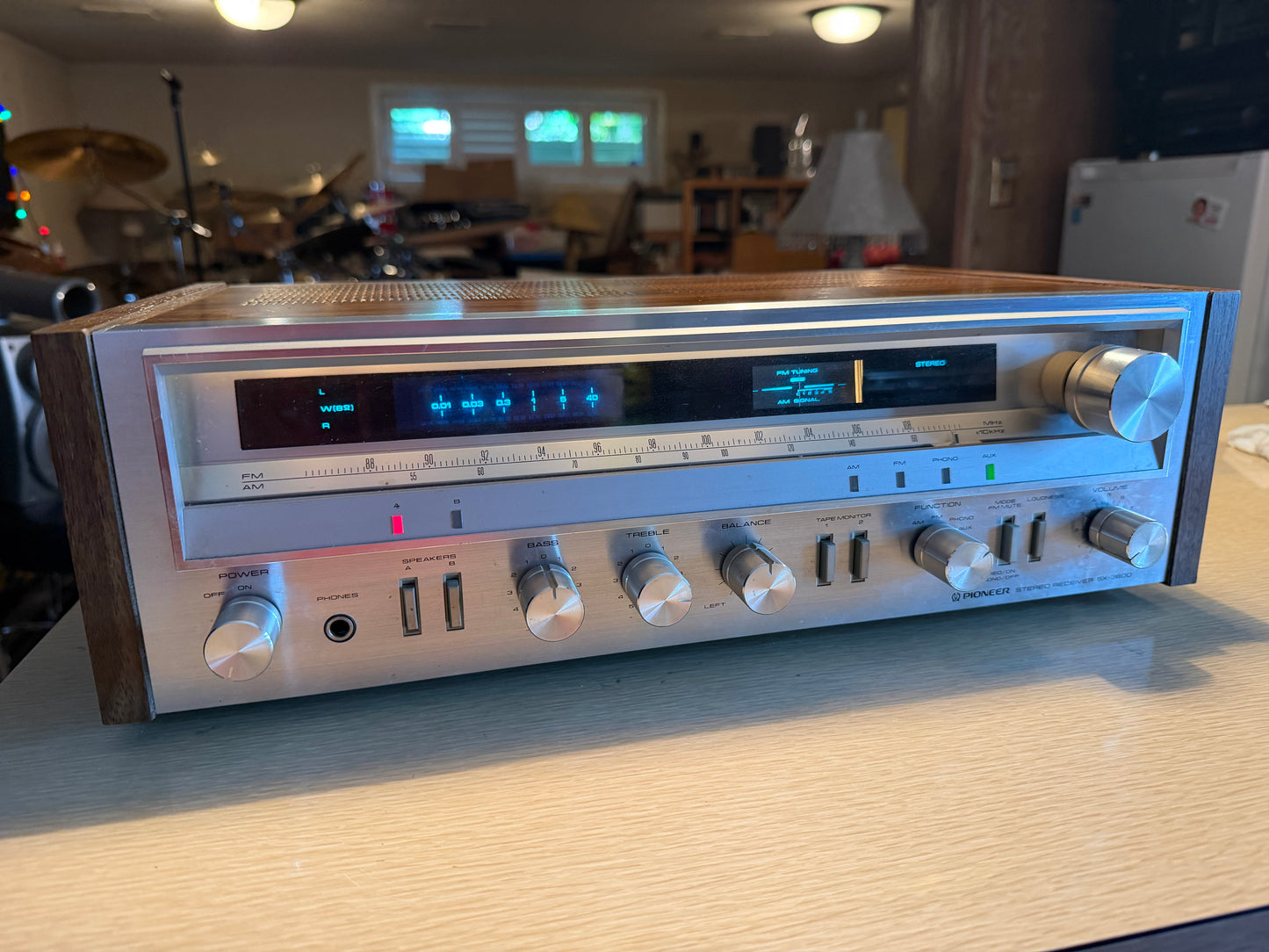 Pioneer SX-3600 Stereo Receiver Near Mint Full FRESH SERVICING Beautiful Sound🎶