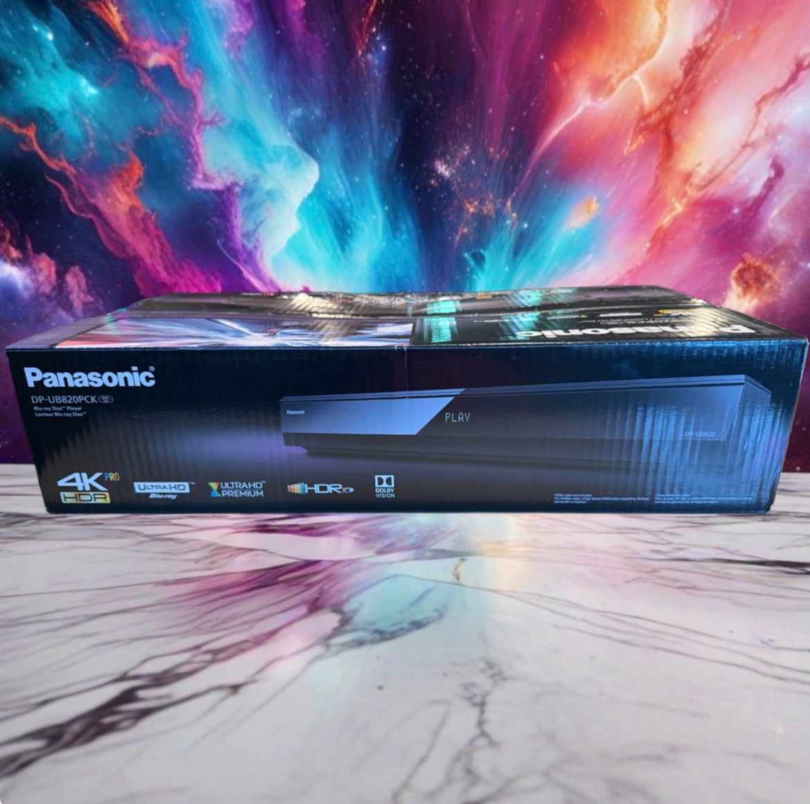 Panasonic DP-UB420 4K Ultra HD Blu-ray Player w/ Power Cord NEW OPEN BOX