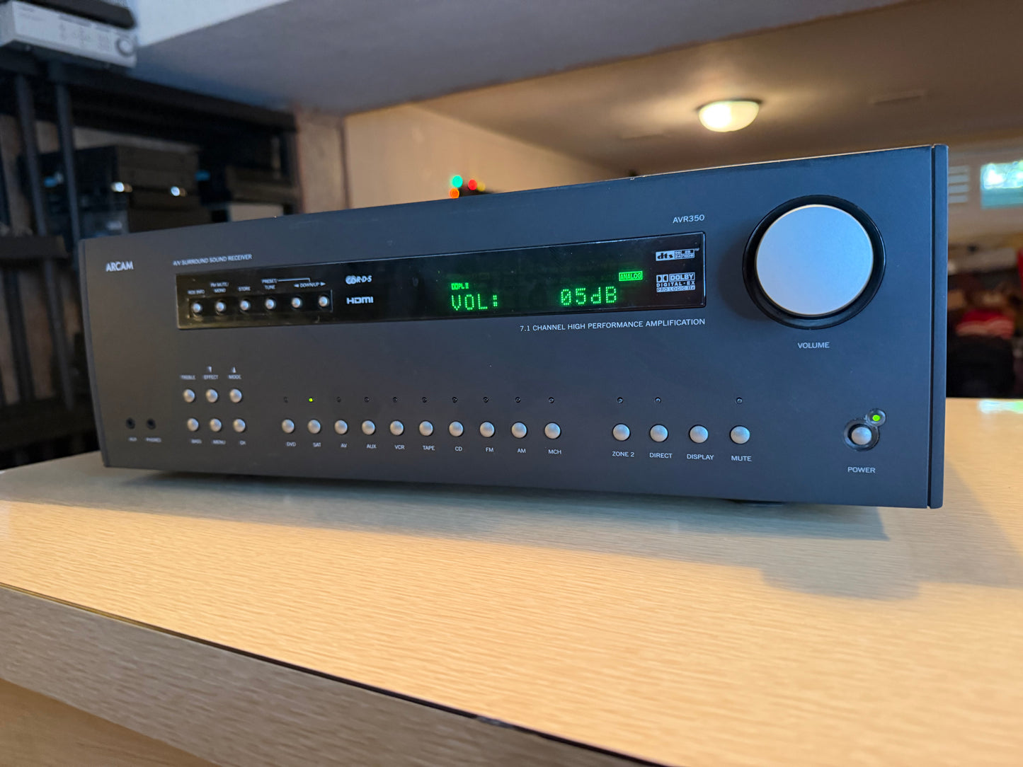 Arcam AVR350 7.1 Channel AV Receiver Mint Condition Beast Full Fresh Service🔥🎶