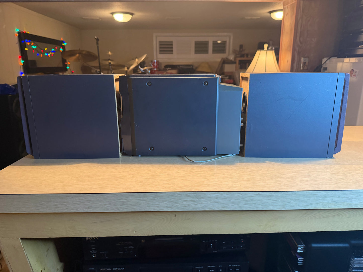Sony CMT-M333NT Micro Hi-Fi System, Tuner, CD, Mini Disc, Tape, PC Serviced Rare